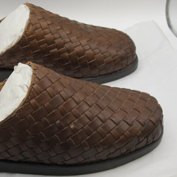 Decoys by Auditions brown braided leather slip on in 8.5N - Picture 2 of 7